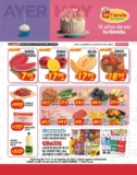 Ofertas Mi Tienda del Ahorro en frutas, verduras y carnes del 15 al 17 de agosto 2023