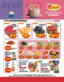 Ofertas Mi Tienda del Ahorro en frutas, verduras y carnes del 26 al 28 de septiembre