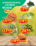 Ofertas Mi Tienda del Ahorro en frutas, verduras y carnes del 27 al 29 de febrero 2024