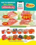 Ofertas Mi Tienda del Ahorro en frutas, verduras y carnes del 9 al 12 de octubre