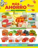Ofertas Mi Tienda del Ahorro en frutas, verduras y carnes del 21 al 23 de septiembre