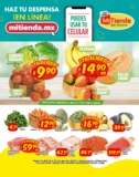 Ofertas Mi Tienda del Ahorro frutas y verduras del 25 al 27 de agosto 2020