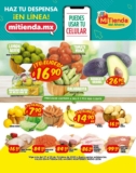 Ofertas Mi Tienda del Ahorro frutas y verduras del 27 al 29 de octubre