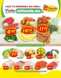 Ofertas Mi Tienda del Ahorro Frutas y Verduras del 28 al 30 de julio 2020
