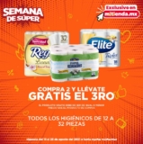 Semana de Súper Mi Tienda del Ahorro: 3×2 en papel higiénico, 3×2 en pañales, 2×1 en vinos y más