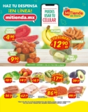 Ofertas Mi Tienda del Ahorro frutas y verduras del 1 al 3 de septiembre 2020