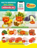 Ofertas Mi Tienda del Ahorro frutas y verduras del 20 al 22 de octubre
