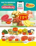 Ofertas Mi Tienda del Ahorro en frutas y verduras del 29 de septiembre al 1 de octubre