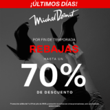 Rebajas Michel Domit de hasta 70% de descuento en artículos seleccionados