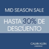 Mid Season Sale Calvin Klein Underwear: Hasta 30% de descuento