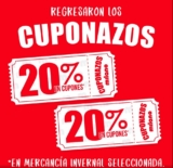 Milano Cuponazos: 20% de bonificación en cupones en ropa invernal