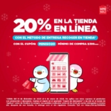 20% de descuento en la tienda en línea de Miniso recogiendo tu compra en tienda