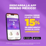 Cupón Miniso 15% de descuento comprando desde la app