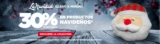 En Miniso 30% de descuento en productos navideños