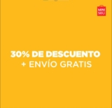 30% de descuento en todo Miniso + envío gratis al pedir por Cornershop