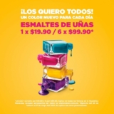 En Miniso Esmaltes de uñas a $19.90 ó 6 por $99.90