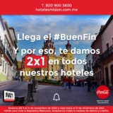 Hoteles Misión Buen Fin 2020: 2×1 en todos los hoteles