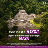 En Hoteles Misión hasta 40% de descuento en hoteles de la Ruta Maya