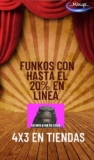 4×3 en Funkos en Mixup (o 20% de descuento en tienda en línea)
