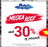 30% de descuento en títulos de rock en Mixup