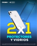 Promoción Mobo 2×1 en protectores y vidrios para celular