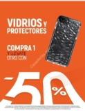 En Mobo segundo a mitad de precio en vidrios y protectores para celular