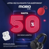 Rebajas Mobo de hasta 50% de descuento en accesorios de celular