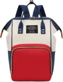 Mochila pañalera multifuncional ajustable baja a un gran precio
