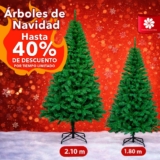 Promo Modatelas: Hasta 40% de descuento en árboles de navidad