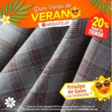 Gran Venta de Verano Modatelas: 20% de descuento en toda la tienda hasta hoy