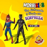 Promoción Día del Niño Morrikos: regalo sorpresa para los niños disfrazados este 30 de abril