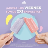 2×1 en paletas en Moyo los viernes