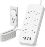 Multicontacto con 8 conexiones eléctricas y 4 entras USB baja de precio