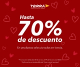 Rebajas Mes del Amor Mundo Terra: Hasta 70% de descuento