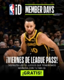 NBA ID Member’s Day: 15 juegos de la NBA GRATIS hoy viernes