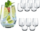 Set de 12 vasos de vidrio Dubai bajan de precio