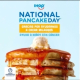 National Pancake Day IHOP: Orden de pancakes por sólo $29 pesos el martes 27 de febrero 2018