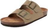 Sandalias para hombre Nautica con plantilla de corcho baja a su menor precio + 3 meses sin intereses