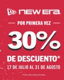 Promo New Era: por primera vez 30% de descuento en seleccionados