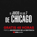 Transmisión gratis de la película «El juicio de los 7 de Chicago» en el canal de Youtube de Netflix este fin de semana