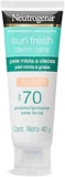 Protector solar Neutrogen Sun Fresh para pieles grasas FPS 70 baja a su menor precio + 10% adicional con Planea y Ahorra