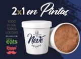 En Neve Gelato 2×1 en pintas al pedir por Uber Eats o Rappi