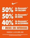 Hasta 50% de descuento en ropa, calzado y más en Nike Factory Store solo por hoy