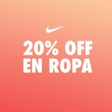 Nike Venta Flash de hasta 20% de descuento + cupón del 10% adicional en ropa deportiva