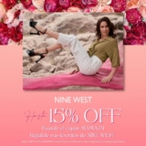 Cupón Nine West de 15% de descuento en la tienda en línea hasta hoy