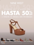 Semana de la Adicción Nine West: Hasta 50% de descuento + hasta 12 msi