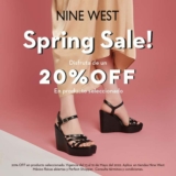 Spring Sale Nine West: 20% de descuento en productos seleccionados