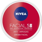 Nivea crema facial hidratante anti-arrugas 5 en 1 baja de precio