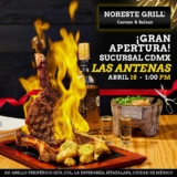 Promoción Noreste Grill Las Antenas: parrillada mix Gratis por inauguración