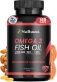 Suplemento alimenticio Omega 3 1000 mg con 180 cápsulas a un precio buenísimo